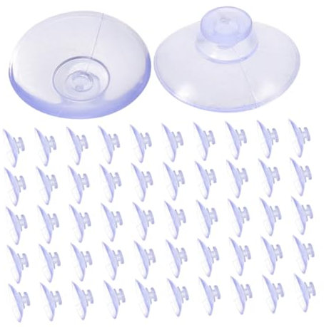 Veemoon 200 Transparente Saugnäpfe für Glasplatten Antikollisionssauger aus Pvc Wiederverwendbar ohne Bohren für Tisch und Spiegel