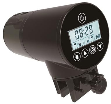 Rechargeable Aquariums Fishes Feeders Automatic Regulable Timers For Holiday Use With 200ml Food Dispenser Fishes Tanks Automatic Feeders
