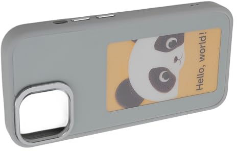 Sxhlseller Screen Projection Phone Case, NFC Precise Fit Ink Screen Phone Case with APP for Birthday Gifts (Grey)