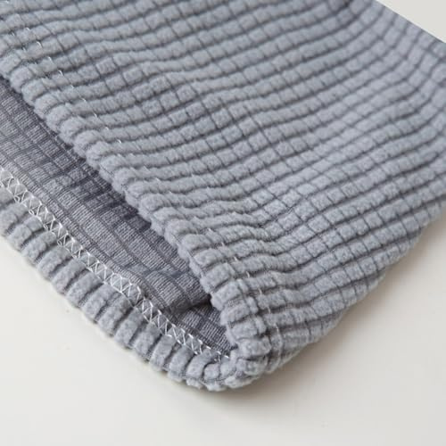 Yuanpgky Heater Dust Cover Elastic Fabric Protective Radiator Cover for Electric and Oil Heaters in Green, Beige, Dark Gray or Light Gray(Beige S)