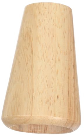 ABOOFAN Douille D’éclairage en Bois Massif E27 Socle Lampe en Bois Naturel Remplacement Douille Lampe Solide Compatible à Suspendre Plafond la Cuisine Chambre Kit Pièces de Luminaires