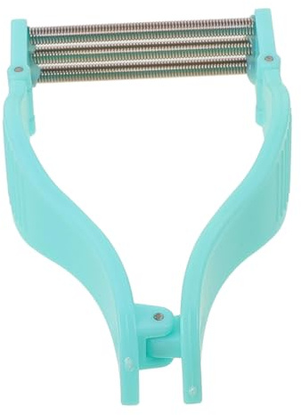 TOGEVAL Depiladora Facial Manual Verde para Mujer Epiladora de con Resorte Herramienta Segura y Precisa para Eliminar Facial Mejillas Superior y Barbilla