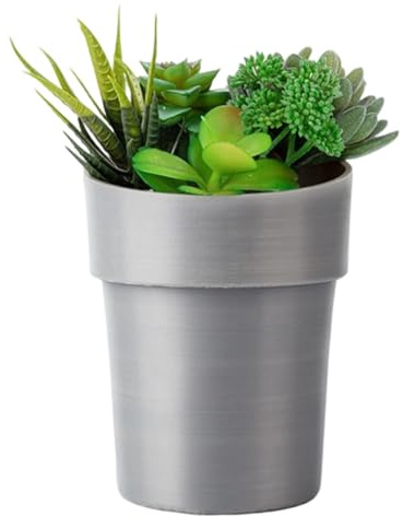 Cassaforte per fiori, 1 vaso per fiori, 14,9 cm, grande nascondiglio segreto, contenitore nascosto per denaro e oggetti di valore, contenitore per piante artificiali, per giardino, dormitorio