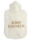 Natureline Dinkelkorn-Wärmekissen - 100% Made in Germany, 100% Baumwollplüsch aus kbA, KOMM KUSCHELN