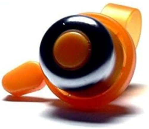 CatEye Fahrradklingel, Messing, Mandarine, Einheitsgröße