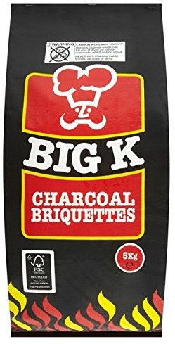 Big K Charcoal Briquettes 5kg