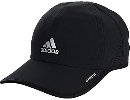 adidas Superlite 2 Relaxed Adjustable Performance Cap Black/White 1 One Size