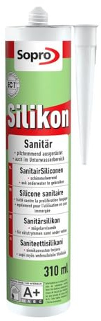 Sopro Sanitär Silikon Silicon Fugen Abdichtung 310 ml (anthrazit 66)