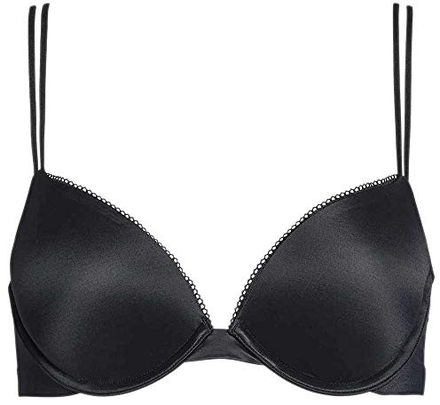 Calvin Klein Soutien-Gorge Push-Up Femme avec Armatures, Noir (Black), 65C (30C)