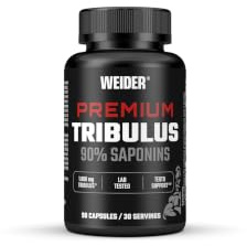 Weider - Premium Tribulus - Hochdosierter Tribulus Terrestris Extrakt - 1800 mg pro Portion - Mit Zink, Fitness Booster - 90 Kapseln