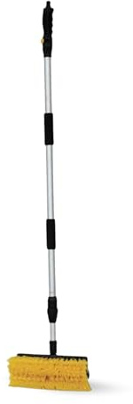 Bottari Kit idrospazzola e Manico telescopico Regolabile Bottari, Spazzola Lavaggio Auto con Manico allungabile Fino a 280 cm