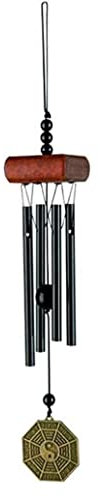 LOSTIS Klangspiel Windspiel Glockenspiele Chinses Feng Shui Windspiele Für Draußen, Memorial Windspiele Für Mama Oma Windspiele (Color : B, Size : 27cm)