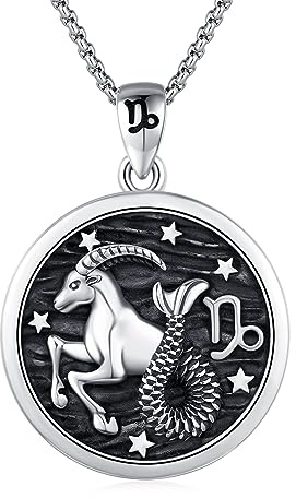 REDSUN Collana con ciondolo a forma di costellazione, in argento Sterling 925, con 12 costellazioni, ossidato, per donne e ragazze, 22 x 22 mm, 50 cm + 5 cm, Senza pietra