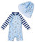 BONVERANO Traje de baño para bebé con cremallera completa, protección UV 50+, Alpaca, 3-6 meses
