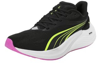 PUMA kvinnors Electrify Nitro 4 WN Road Running Shoe, Black-Yellow Alert, 5 UK, Puma svart gul varning, 38 EU