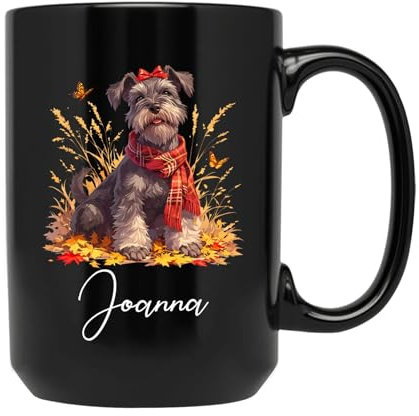 Schnauzer Gigante Tazza Colazione Durevole Tazze Da Tè Novità Tazza Mug Idea Regalo Per Ragazze Ufficio Anniversario 330Ml