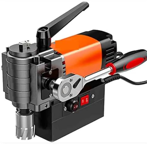 Bench Drill Press Pillar Drill Magnetic Base Drill Iron Suction High Altitude Drilling Machine Horizontal Bench Electric Drill Light Magnetic Drill(6335)