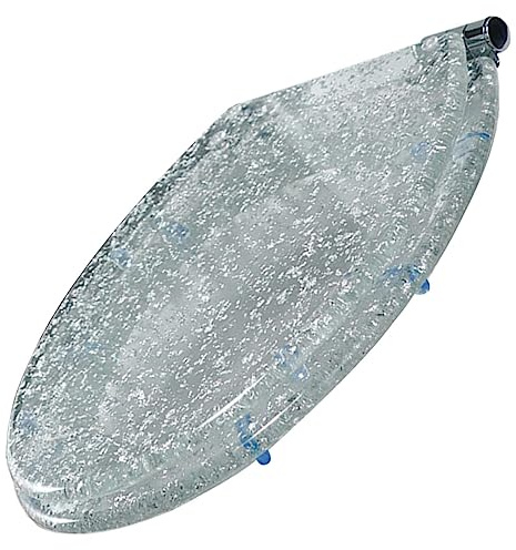 Abattant WC en résine Scintillante avec Couvercle à Fermeture Lente et silencieuse, revêtement épais, Motif pailleté, charnière en Acier Inoxydable, Nettoyage Facile, 36 x 42 cm, doré