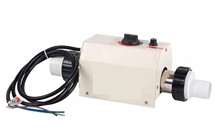 DIGNIFE Pool Heater, 3KW Electric Water Heater Thermostat for Swimming Pool Bathtub SPA Bath For Massage Hot Tub