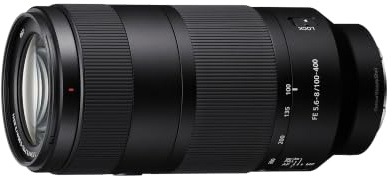 Sony FE 100–400 mm F5–6,3 OSS telezoomobjektiv för fullformat | Skarpa bilder på vilda djur, sport och flyg med Optical SteadyShot