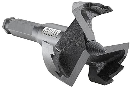 Dewalt Rapid-Holz/Forstnerbohrer, 51 mm ø (geeignet für den Einsatz in Bohrmaschinen, für saubere Durchbruchsbohrungen in Hart & Weichholz, Holzdielen, Altbaudecken, Gipskartonplatten) DT4582