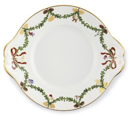 Royal Copenhagen Star Fluted Christmas Platte 27cm, 1018148