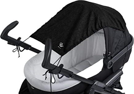 Altabebe AL7011-34 Lifeline - Toldo con protección UV para cochecitos y sillas de paseo, color negro