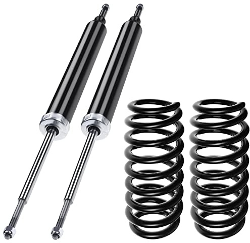Frankberg 2x Stoßdämpfer + 2x Fahrwerksfeder Hinten 31316767321 | 560mm Gasdruck; Kompatibel mit 3er Touring E91, 3er E90, 3er Coupe E92