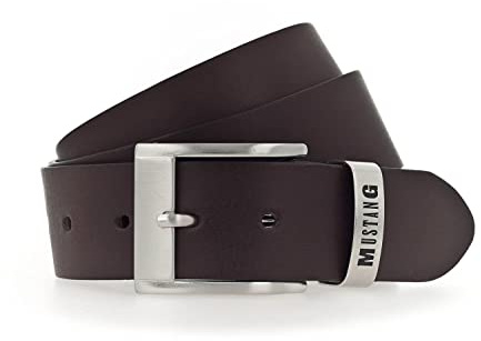 MUSTANG Classic Leather Belt W90 Darkbrown