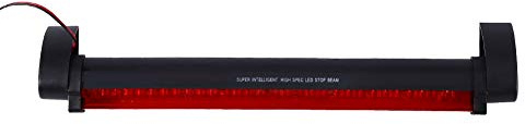 Terza Luce di Stop a LED, 12V 32 LED Luce di Striscia del Freno Posteriore Regolabile, Terza Luce di Stop a Montaggio Alto per la Maggior Parte delle Auto, con Cuscinetto