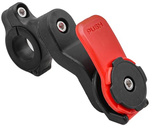 WANGCL Porte Telephone Moto 360° Rotatif sans Blocage Support Telephone pour Guidon de Moto Scooter 22,2 à 28,6 mm