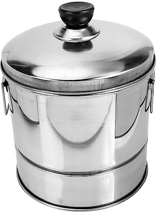 Cabilock Vaporera de Arroz de Acero Inoxidable Cubeta Práctica para Cocinar Arroz al Vapor Accesorio de Cocina para Desayunos y Cenas