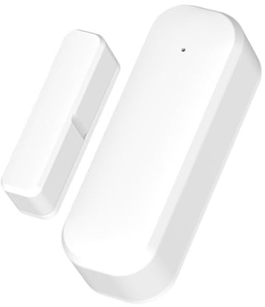 Sensor de apertura de puerta, detector de entrada WiFi inteligente, dispositivo de seguridad para el hogar, notificación remota de aplicación, ideal para el hogar, dormitorio, casa, apartamento, lugar