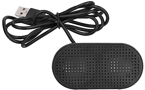 Audio Amplifier USB Computer Libored Notebook, Sound Digital Sound USB Speaker Digital processing technology, ABS material for practical and durable power supply