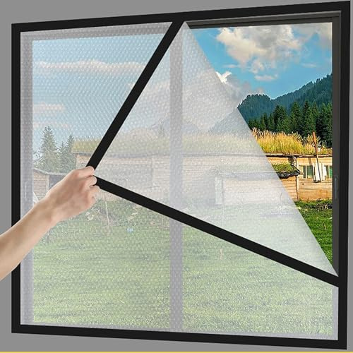 Thermo Cover Window Insulating Film,Winter Thermal Window Film Cover Curtain for Hot Protection Insulating Foil Cold Blocker,for Balcony Living Room Bedroom