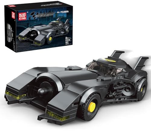 Mould King MOC Technik Super Auto Bat Sports Car Modell Klemmbausteine Bausatz Kompatibel Mit Technologie Spielzeugauto (409 Teile) großes Set für Erwachsene