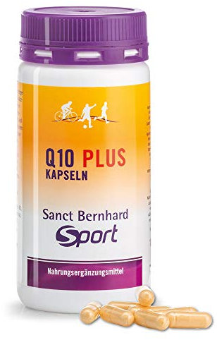Sanct Bernhard Sport Q10-Plus-Kapseln | Selen, Vitamin E & Vitamin-B-Komplex | 150 Kapseln