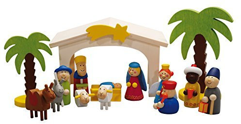 Forchtenberger Puzzle-Spiele Weihnachtskrippe Spielkrippe Weihnachten Krippe DREI Könige by