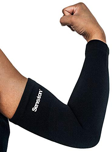 Senston Armstöd – kompressionsarm för seninit och artrit – alla sporter för män/kvinnor/ungdomskompression, andas, svettabsorberande