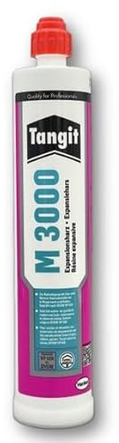 Tangit M3000 Expansionsharz 2K – 150 ml / 300 ml Kartusche inkl. Mischdüse – DVGW-geprüft – für Ringraumverschluss & Hauseinführungen nach DIN 18533 – Gas- & Wasserleitungen abdichten