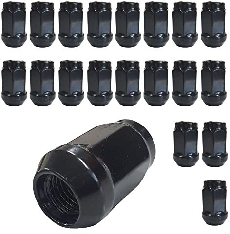 20 Ecrous de roue fermé M12x1.25 conique 60° HEX 19mm 20-KEMUTTER1212GESSW