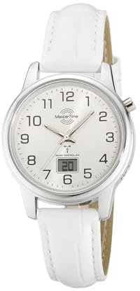 Master Time Funk Quarz Damen Uhr Analog-Digital mit Leder Armband MTLA-10798-42L