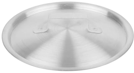 Soro Essentials- 3.5 qt. Aluminum Tapered Sauce Pan Lid 1.5 mm Thickness- Multipurpose Cooking Sauce Pan Cover for Boiling Soup Sauce Pan Lid Cookware for Home Restaurant Kitchen