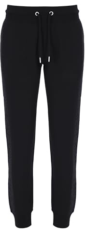 Russell Athletic A31332-IO-099 Kirstie-Cuffed Byxor Dam Sportbyxor Svart Storlek M