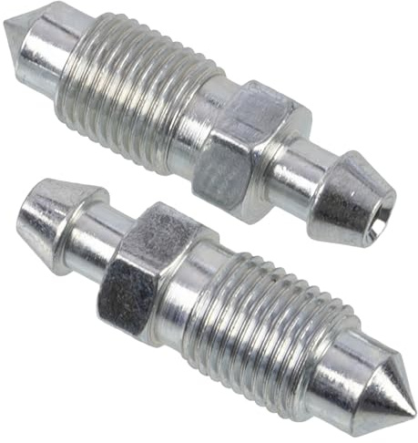AERZETIX - C71232 - Satz von 2 Ventilen Entlüftungsschraube M10x1 - kompatibel mit Nissan Renault Bmw Toyota Lancia Mercedes-Benz Opel Audi Mitsubishi Hyundai Fiat Vw Honda - OE-Nummern 4D0615273