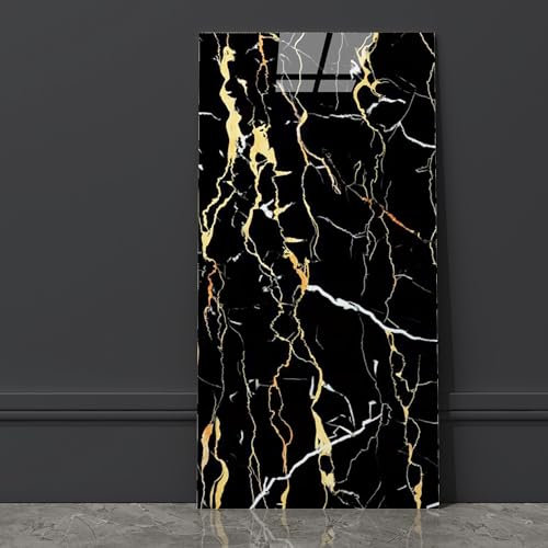 Grace Baltic - 1,08 m²/6 Stück Selbstklebend Marmor Beste Qualität Wandpaneele Wandverkleidung PVC-Verkleidung Wanddeko Wandtattoos elastisch 2mm Stärke