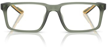 Armani Exchange A|X AX3118U Prescription Eyewear Frames, Matte Opal Green/Demo Lens, 55 mm