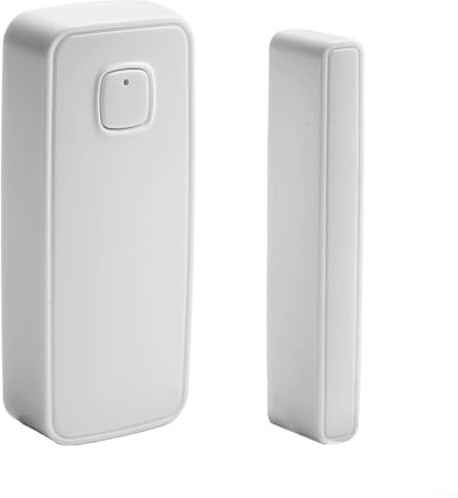 Sensor de alarma de puerta, para Tuya Smart Door Magnet Alarma Sistema de alarma de seguridad para el hogar con detección de temperatura y humedad para el hogar cobertizo garaje