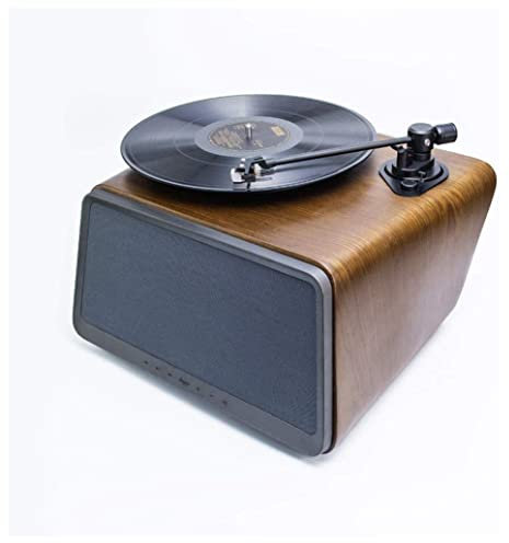 JFNHUTL Giradischi in Vinile, grammofono retrò, Altoparlante Bluetooth retrò Creativo, Giradischi a Valigia e