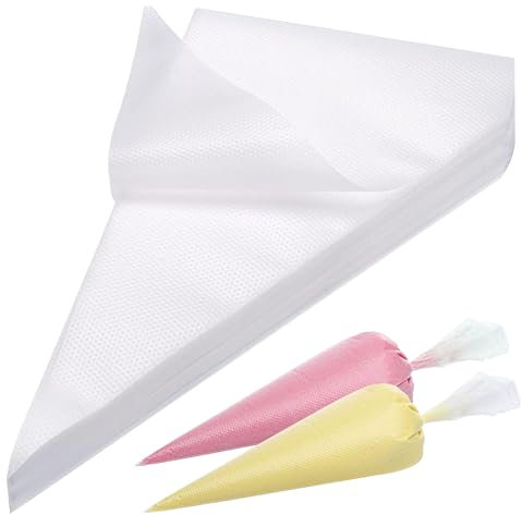 mujaxect Mangas Pasteleras, 100 Mangas Pasteleras Desechables, Tartas y Galletas